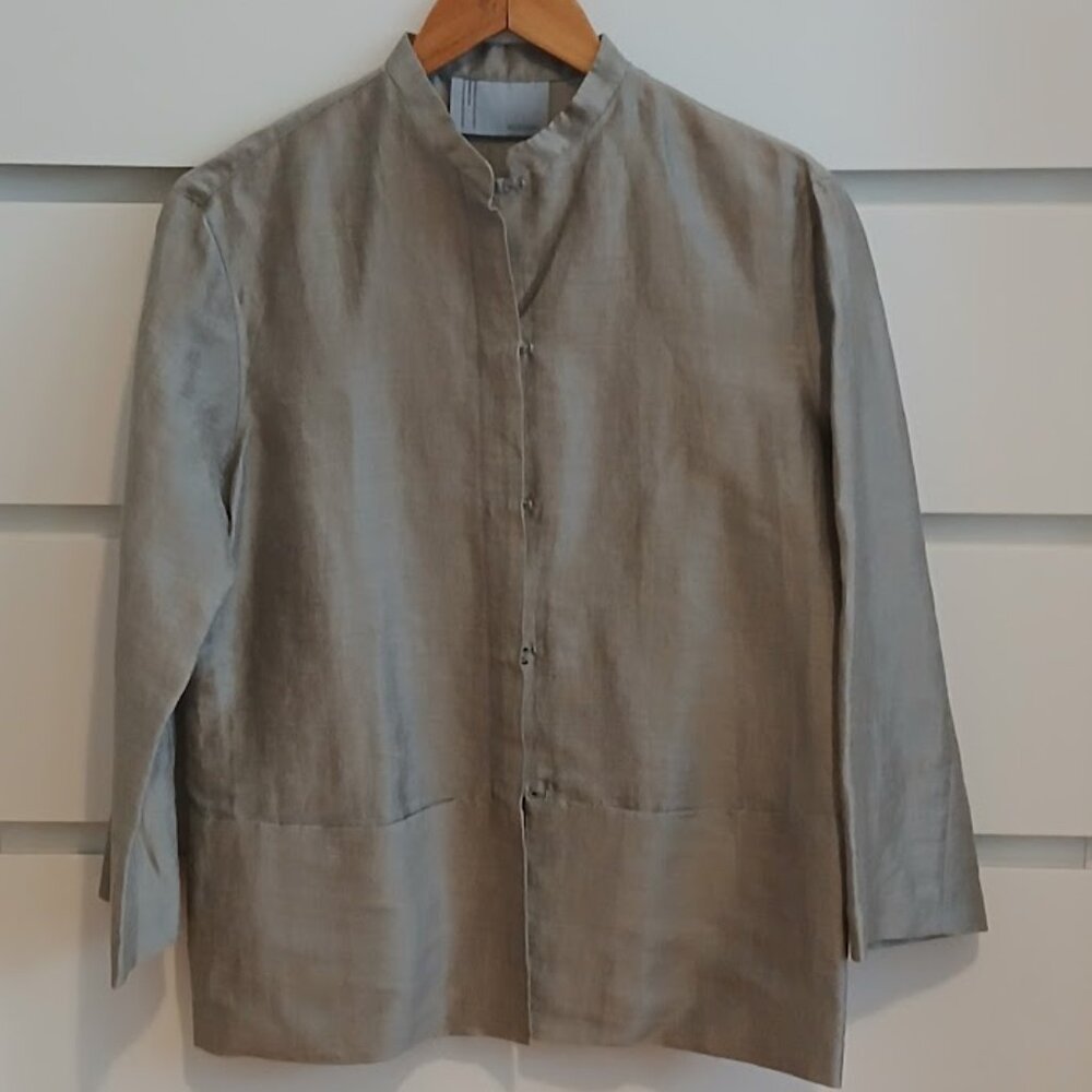 Missoni M Linen Jacket - Pale Seafoam Green - sze 42/ M - Made in Italy